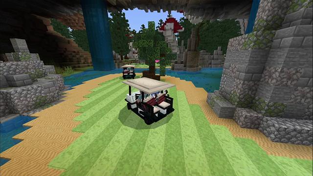 Screenshot of the Minecraft Bedrock Marketplace product Golf Expansion Pack created by DeliSoft Studios.