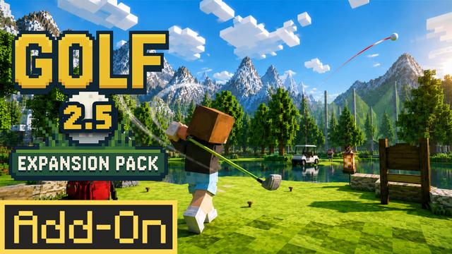 Thumbnail of the Minecraft Bedrock Marketplace product Golf Expansion Pack created by DeliSoft Studios.