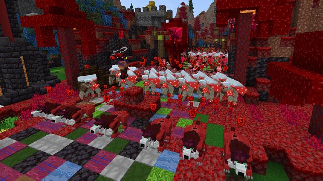 Screenshot of the Minecraft Bedrock Marketplace product Heroes of Craftia created by DeliSoft Studios.