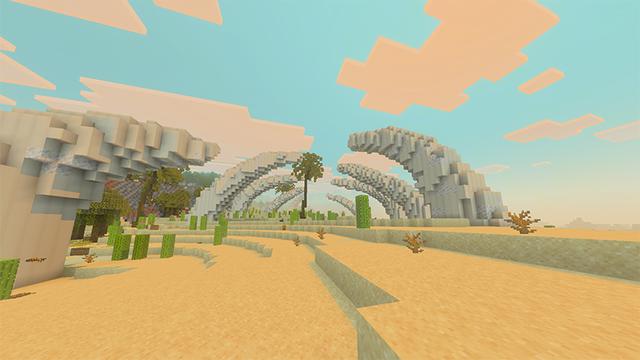 Screenshot of the Minecraft Bedrock Marketplace product Hive World created by DeliSoft Studios.