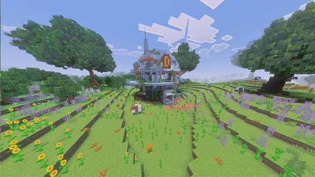 Screenshot of the Minecraft Bedrock Marketplace product Hive World created by DeliSoft Studios.