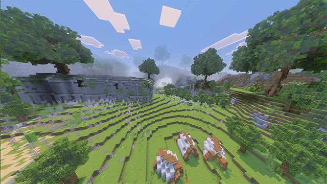 Screenshot of the Minecraft Bedrock Marketplace product Hive World created by DeliSoft Studios.