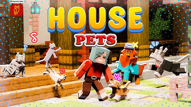 Thumbnail of the Minecraft Bedrock Marketplace product House Pets created by DeliSoft Studios.
