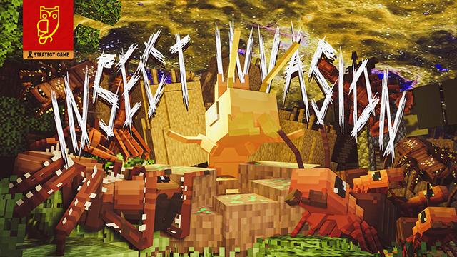 Thumbnail of the Minecraft Bedrock Marketplace product Insect Invasion created by DeliSoft Studios.