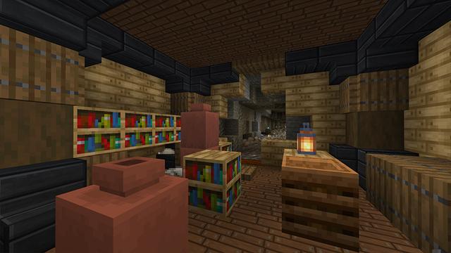 Screenshot of the Minecraft Bedrock Marketplace product It Lurks 2 created by DeliSoft Studios.