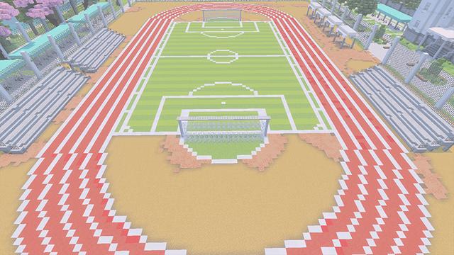 Screenshot of the Minecraft Bedrock Marketplace product Japanese Gakkuo created by DeliSoft Studios.