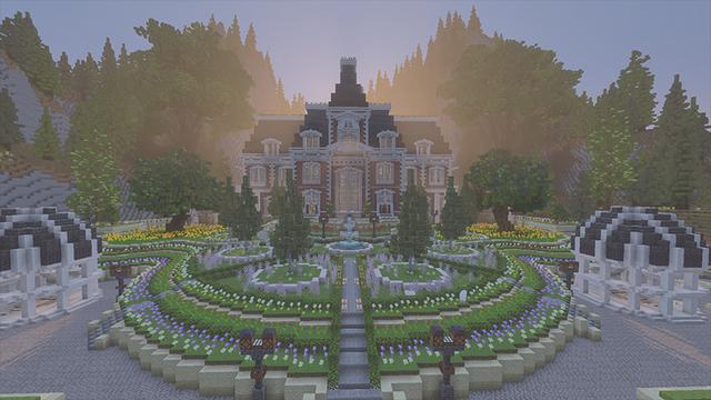 Screenshot of the Minecraft Bedrock Marketplace product Luxurious Victorian Mansion created by DeliSoft Studios.