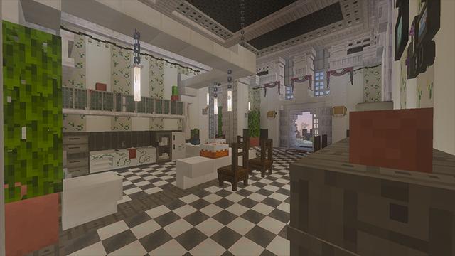 Screenshot of the Minecraft Bedrock Marketplace product Luxurious Victorian Mansion created by DeliSoft Studios.
