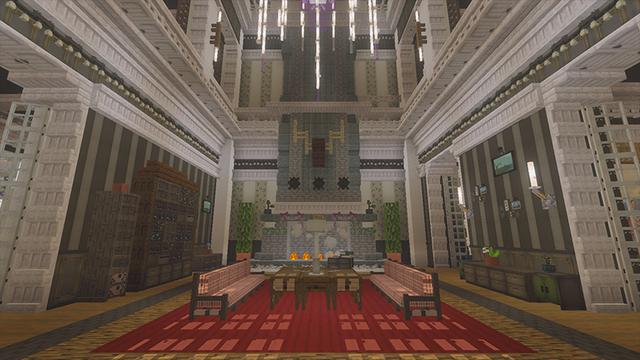 Screenshot of the Minecraft Bedrock Marketplace product Luxurious Victorian Mansion created by DeliSoft Studios.