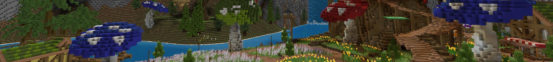 Panorama of the Minecraft Bedrock Marketplace product Magical Tree House created by DeliSoft Studios.