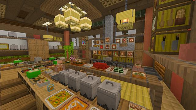 Screenshot of the Minecraft Bedrock Marketplace product Master Chef Expansion Pack created by DeliSoft Studios.