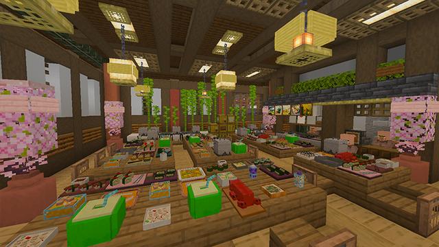 Screenshot of the Minecraft Bedrock Marketplace product Master Chef Expansion Pack created by DeliSoft Studios.