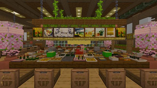 Screenshot of the Minecraft Bedrock Marketplace product Master Chef Expansion Pack created by DeliSoft Studios.