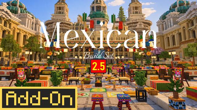 Thumbnail of the Minecraft Bedrock Marketplace product Mexican Build Set created by DeliSoft Studios.