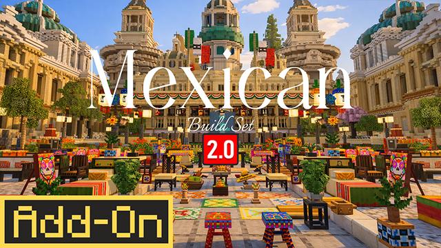 Thumbnail of the Minecraft Bedrock Marketplace product Mexikanisches Bau-Set created by DeliSoft Studios.