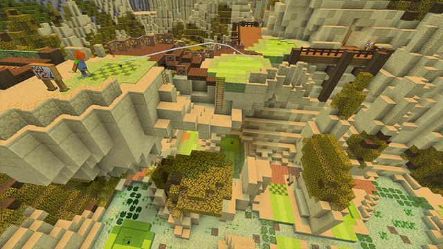 Screenshot of the Minecraft Bedrock Marketplace product Mini Golf 100 created by DeliSoft Studios.