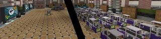 Panorama of the Minecraft Bedrock Marketplace product Mining Tycoon : Space created by DeliSoft Studios.