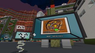 Screenshot of the Minecraft Bedrock Marketplace product Mining Tycoon : Space created by DeliSoft Studios.