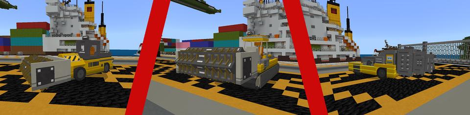 Panorama of the Minecraft Bedrock Marketplace product Mining Tycoon created by DeliSoft Studios.