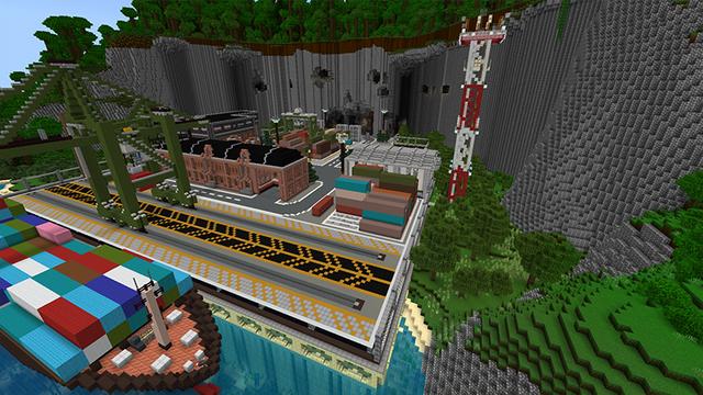 Screenshot of the Minecraft Bedrock Marketplace product Mining Tycoon created by DeliSoft Studios.