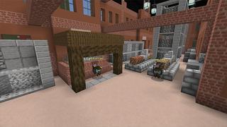 Screenshot of the Minecraft Bedrock Marketplace product Mining Tycoon created by DeliSoft Studios.