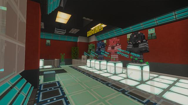 Screenshot of the Minecraft Bedrock Marketplace product Nino’s Aquarium created by DeliSoft Studios.