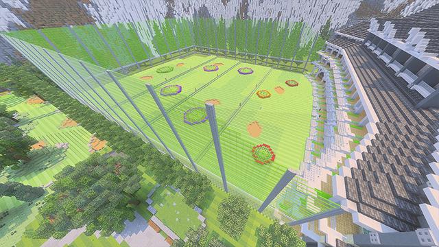 Screenshot of the Minecraft Bedrock Marketplace product Owl Golf Course created by DeliSoft Studios.
