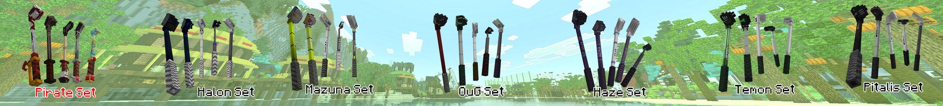 Panorama of the Minecraft Bedrock Marketplace product Pirate Cove Golf Course created by DeliSoft Studios.