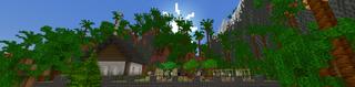 Panorama of the Minecraft Bedrock Marketplace product Pixel Harvest : New Island created by DeliSoft Studios.