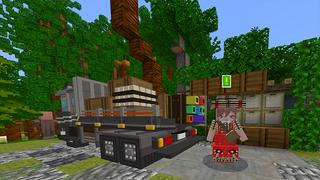 Screenshot of the Minecraft Bedrock Marketplace product Pixel Harvest : New Island created by DeliSoft Studios.