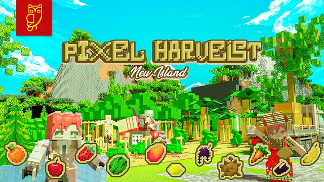 Thumbnail of the Minecraft Bedrock Marketplace product Pixel Harvest : New Island created by DeliSoft Studios.