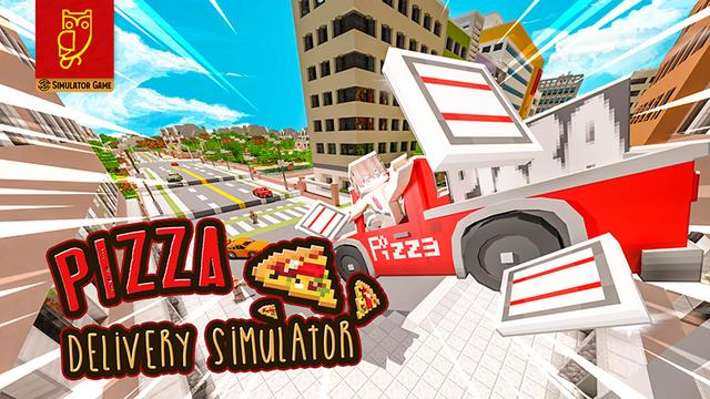 Thumbnail of the Minecraft Bedrock Marketplace product Pizza Delivery Simulator created by DeliSoft Studios.