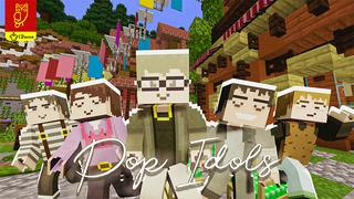 Thumbnail of the Minecraft Bedrock Marketplace product Pop Idols created by DeliSoft Studios.