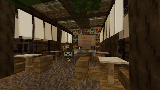Screenshot of the Minecraft Bedrock Marketplace product PVE Dungeon Hunter created by DeliSoft Studios.