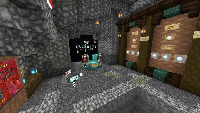 Screenshot of the Minecraft Bedrock Marketplace product PVE Frostbite created by DeliSoft Studios.