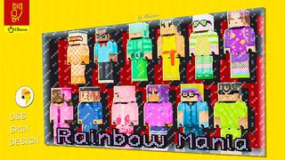 Thumbnail of the Minecraft Bedrock Marketplace product Rainbow Mania created by DeliSoft Studios.