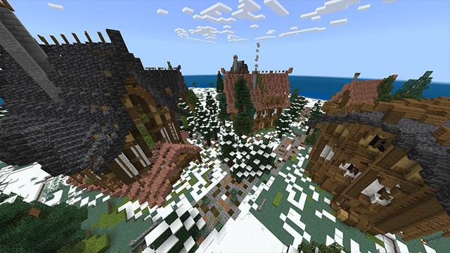 Screenshot of the Minecraft Bedrock Marketplace product Shipwrecked: At Neverland created by DeliSoft Studios.