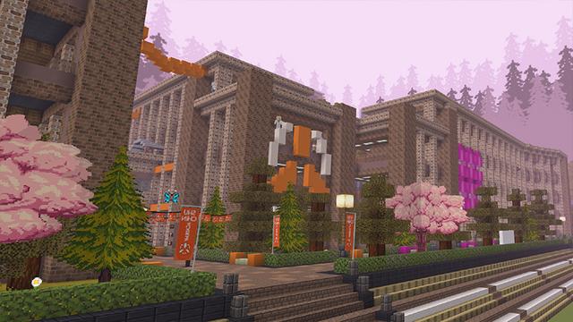 Screenshot of the Minecraft Bedrock Marketplace product Shuchin Academy created by DeliSoft Studios.
