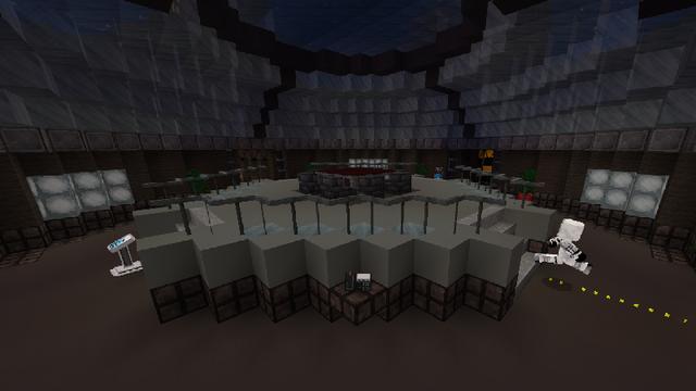 Screenshot of the Minecraft Bedrock Marketplace product Space created by DeliSoft Studios.