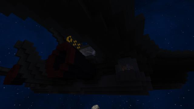 Screenshot of the Minecraft Bedrock Marketplace product Space created by DeliSoft Studios.