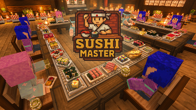 Thumbnail of the Minecraft Bedrock Marketplace product Sushi Master created by DeliSoft Studios.