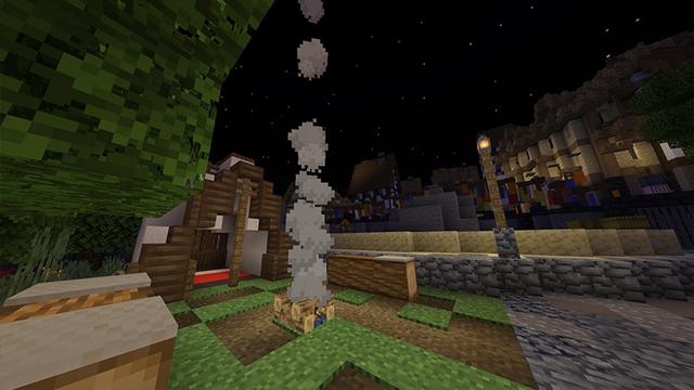 Screenshot of the Minecraft Bedrock Marketplace product Tales of Horror created by DeliSoft Studios.