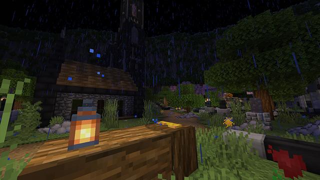 Screenshot of the Minecraft Bedrock Marketplace product Tales of Horror created by DeliSoft Studios.