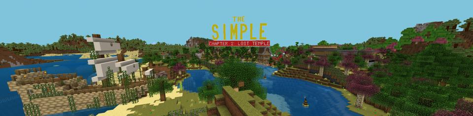 Panorama of the Minecraft Bedrock Marketplace product The Simple 2 : Lost Temple created by DeliSoft Studios.
