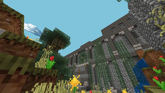 Screenshot of the Minecraft Bedrock Marketplace product The Simple 2 : Lost Temple created by DeliSoft Studios.