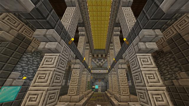 Screenshot of the Minecraft Bedrock Marketplace product The Simple 2 : Lost Temple created by DeliSoft Studios.