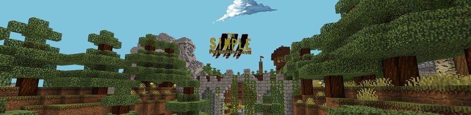 Panorama of the Minecraft Bedrock Marketplace product The Simple 3 : Forbidden Cave created by DeliSoft Studios.