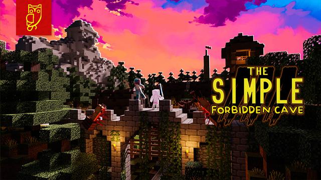 Thumbnail of the Minecraft Bedrock Marketplace product The Simple 3 : Forbidden Cave (La grotte interdite) created by DeliSoft Studios.