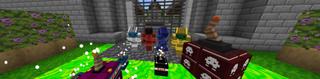 Panorama of the Minecraft Bedrock Marketplace product TNT Mania created by DeliSoft Studios.