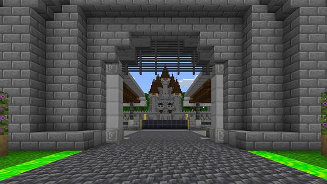 Screenshot of the Minecraft Bedrock Marketplace product TNT Mania created by DeliSoft Studios.